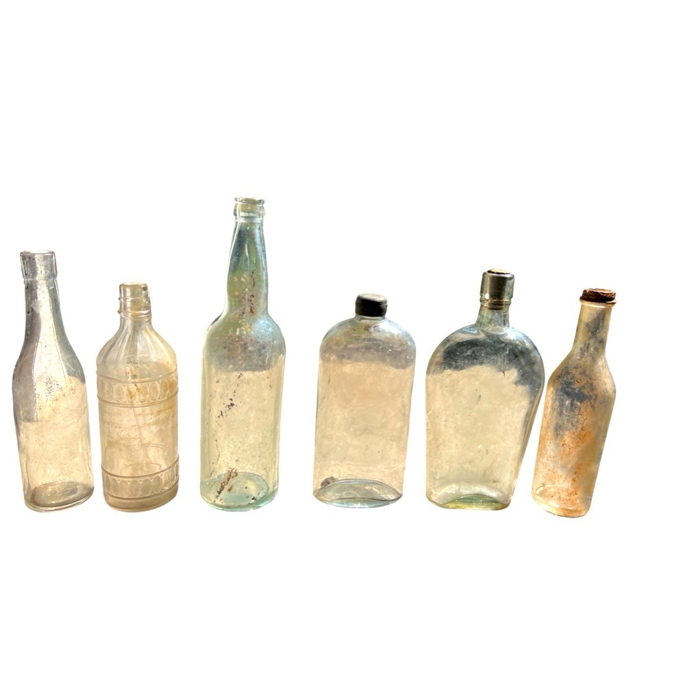 Antique Liquor Bottle Collection